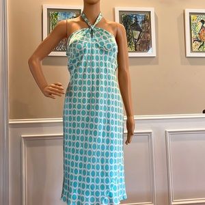 Laundry by Shelli Segal midnight halter dress